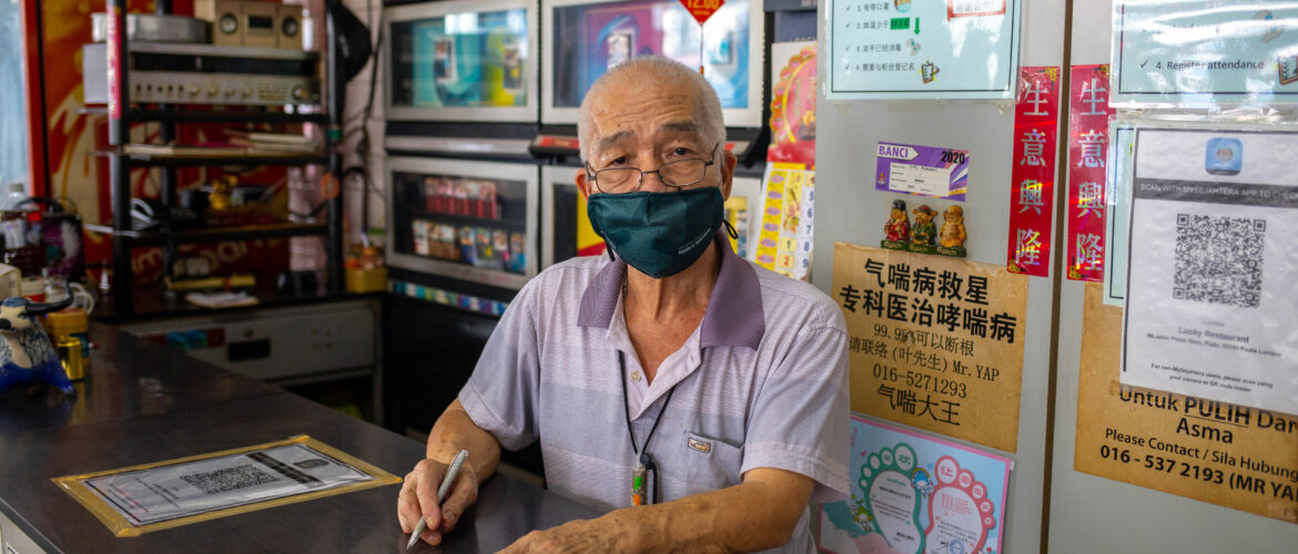 Stories From The Ground – Mr Ang, 70, Lucky Kopitiam