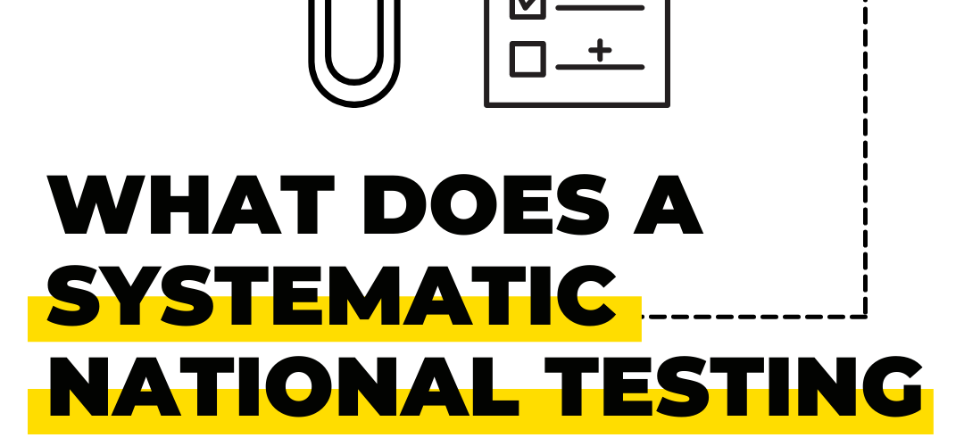 What Does A Systematic National Testing Plan Look Like?